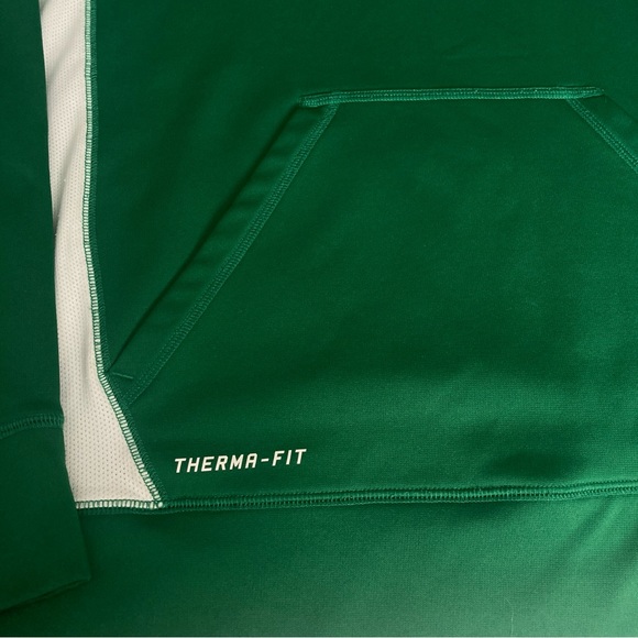 Nike Vintage Hoodie green and white, Size Small - Picture 4 of 6